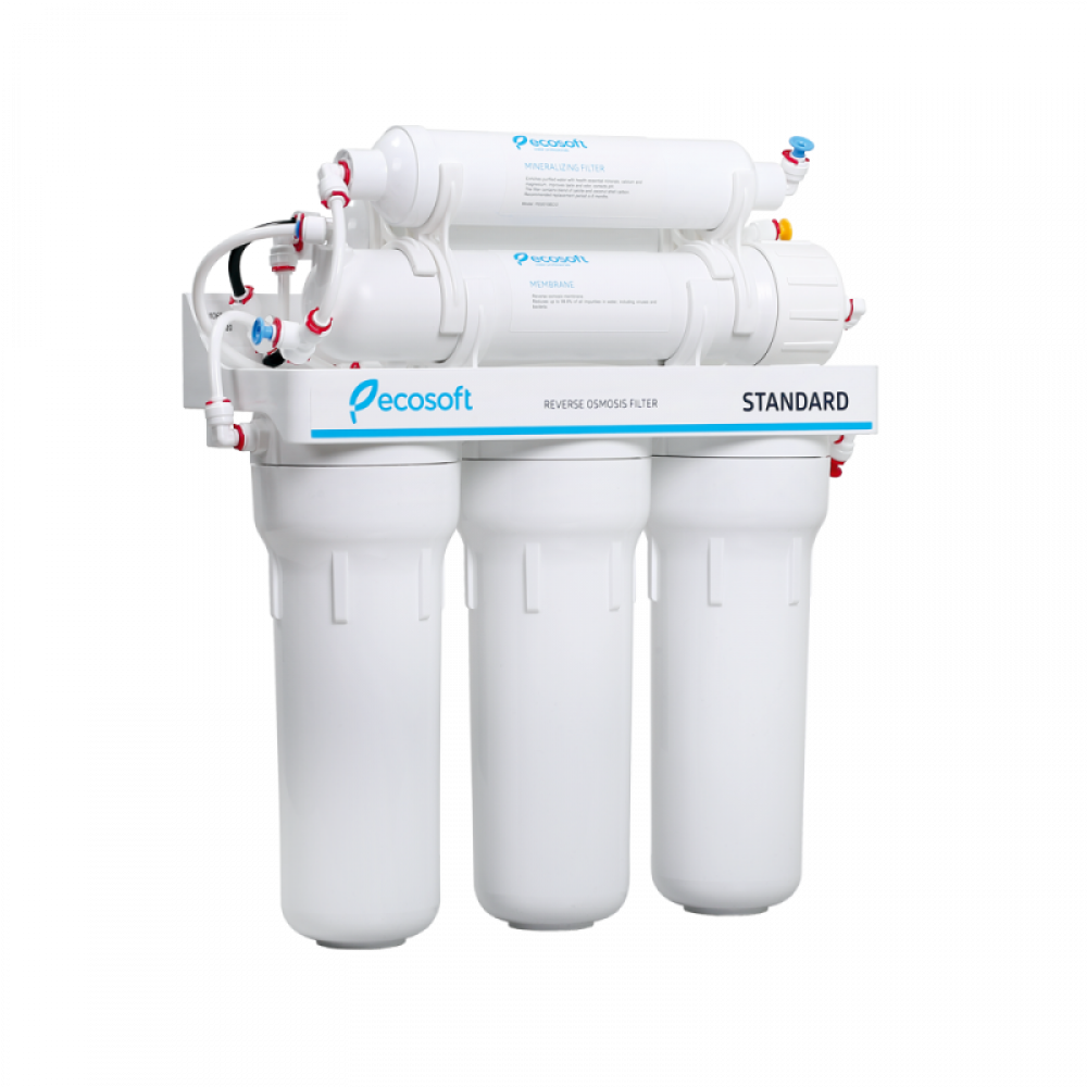 Фильтр обратного осмоса Ecosoft Standard 6-50M (MO650MECOSTD) с минерализатором