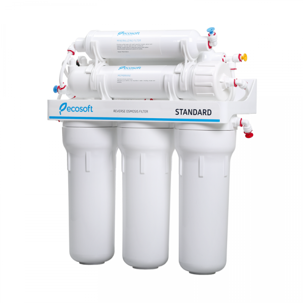 Фильтр обратного осмоса Ecosoft Standard 6-50M (MO650MECOSTD) с минерализатором