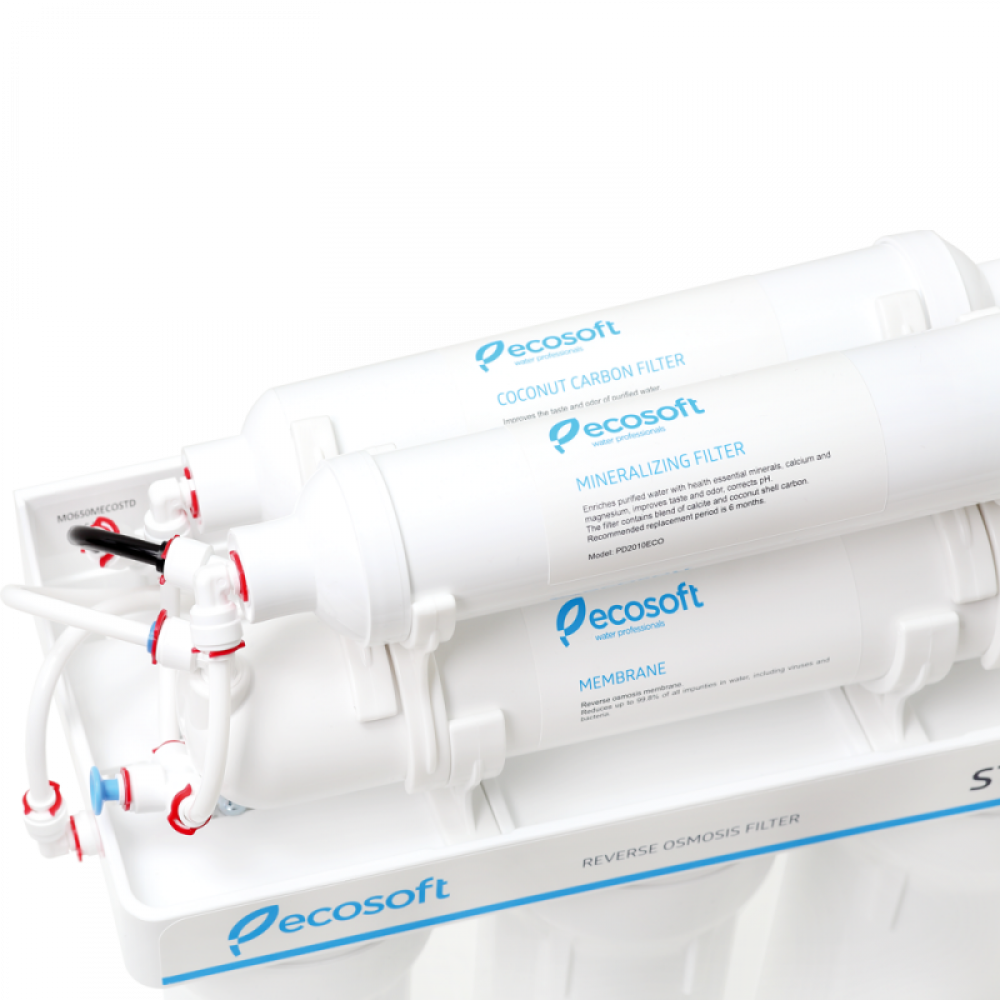 Фильтр обратного осмоса Ecosoft Standard 6-50M (MO650MECOSTD) с минерализатором