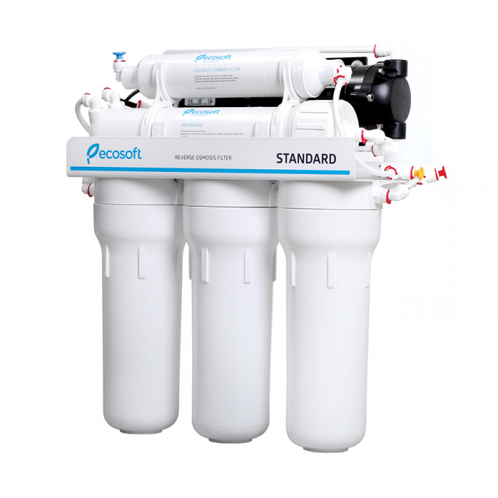 Фильтр обратного осмоса Ecosoft Standard 5-50P (MO550PECOSTD) с помпой