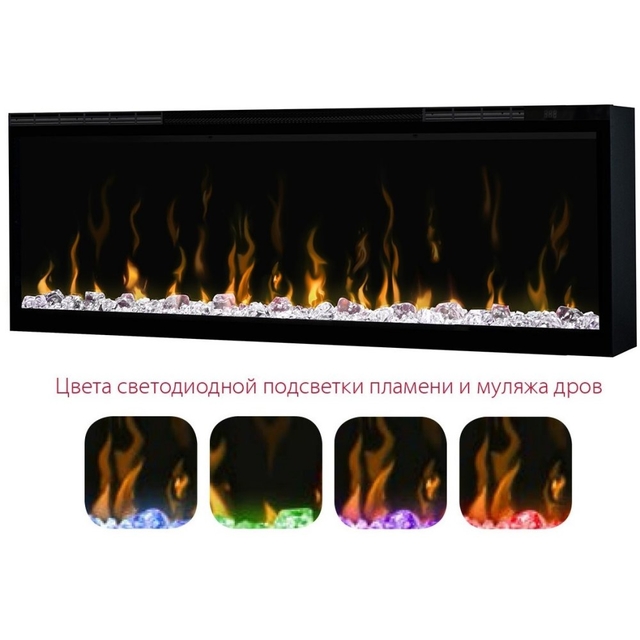 Електрокамін Dimplex Ignite XL 50 (XLF50) лінійний, з кристалами, кольорами (THWG XLF50)