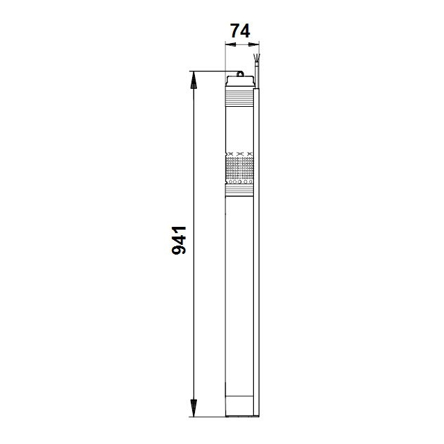 Свердловинний насос Grundfos SQE 5-70 (+40 м кабелю) (96524503)