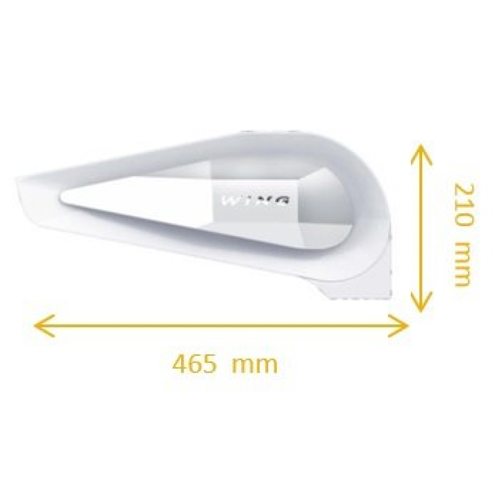 Тепловая завеса с электрическим нагревом Wing II E150 AC (8/12 кВт) Белый