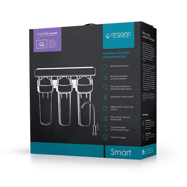 Комплект картриджів Organic Smart Trio Leader