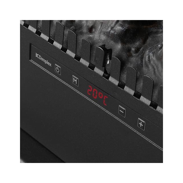 Електрокамін Dimplex Opti-Myst Willowbrook зі справжнім 3D ефектом полумʼя, обігрівом та дровами (WLL20-INT)