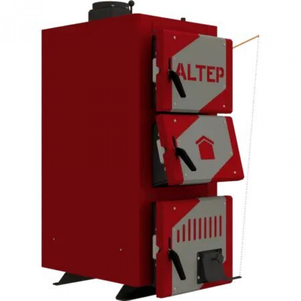 Котел твердотопливный  Altep Classic Plus 10 кВт (механика)