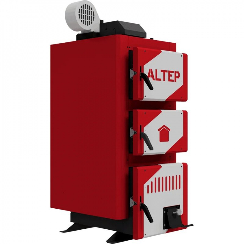 Котел твердотопливный  Altep Classic Plus 10 кВт (автоматика)