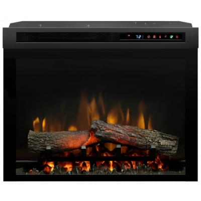 Электрокамин Dimplex Symphony XHD 23 с "живым" пламенем, эффектом тлеющих дров, скоростью языков пламени (XHD23L)