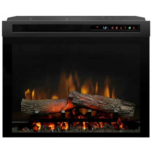 Электрокамин Dimplex Symphony XHD 23 с "живым" пламенем, эффектом тлеющих дров, скоростью языков пламени (XHD23L)