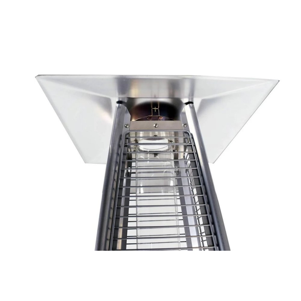 Уличный инфракрасный обогреватель Activa Pyramide Cheops II Grey-Black (9.3 кВт)