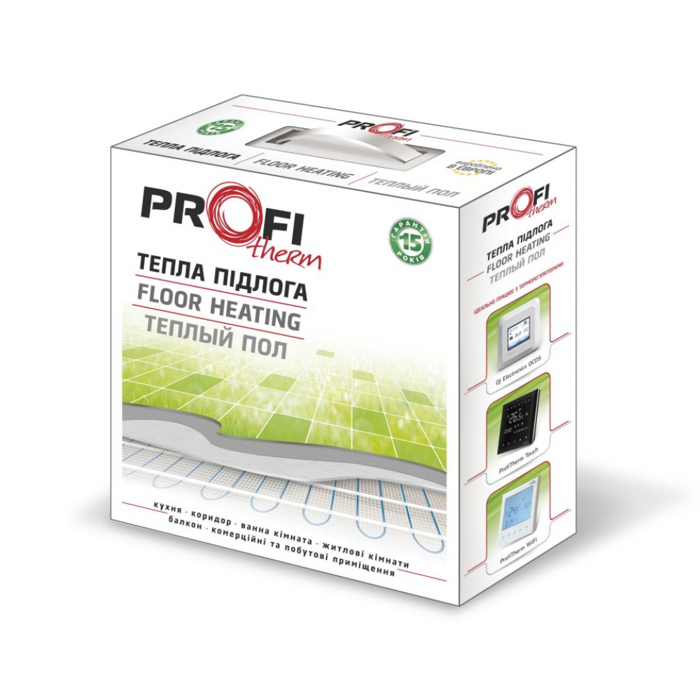 Тепла підлога Profitherm 2 двожильний кабель 19/900 Вт. 4,7 – 7,0 кв. м.