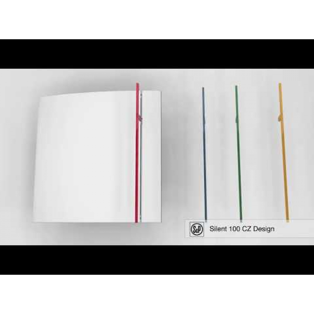 Витяжний вентилятор настінний Soler&Palau Silent-100 CZ Ivory Design-4C (5210622600)