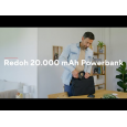 Повербанк Trust Redoh 20000 mAh, USB-A/2xUSB-C, 18W Black (24880_TRUST)