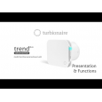 Витяжний вентилятор настінний Turbionaire Trend Plus 100 WM