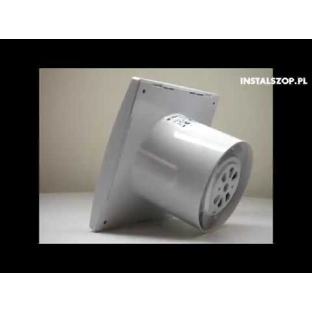 Витяжний вентилятор настінний Vents 100 Квайт В хром