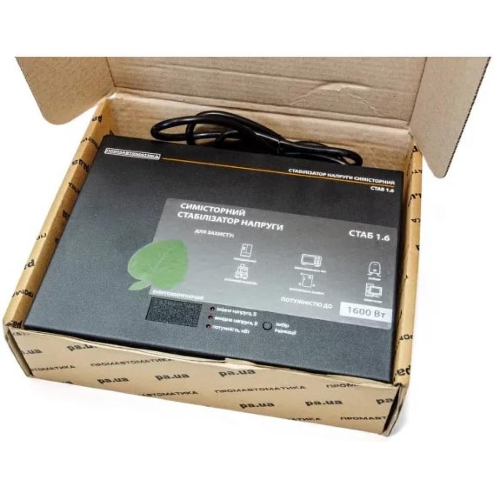 Стабилизатор напряжения ПромАвтоматика СТАБ 1.6