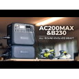 Портативна зарядна станція Bluetti AC200MAX 2048Wh
