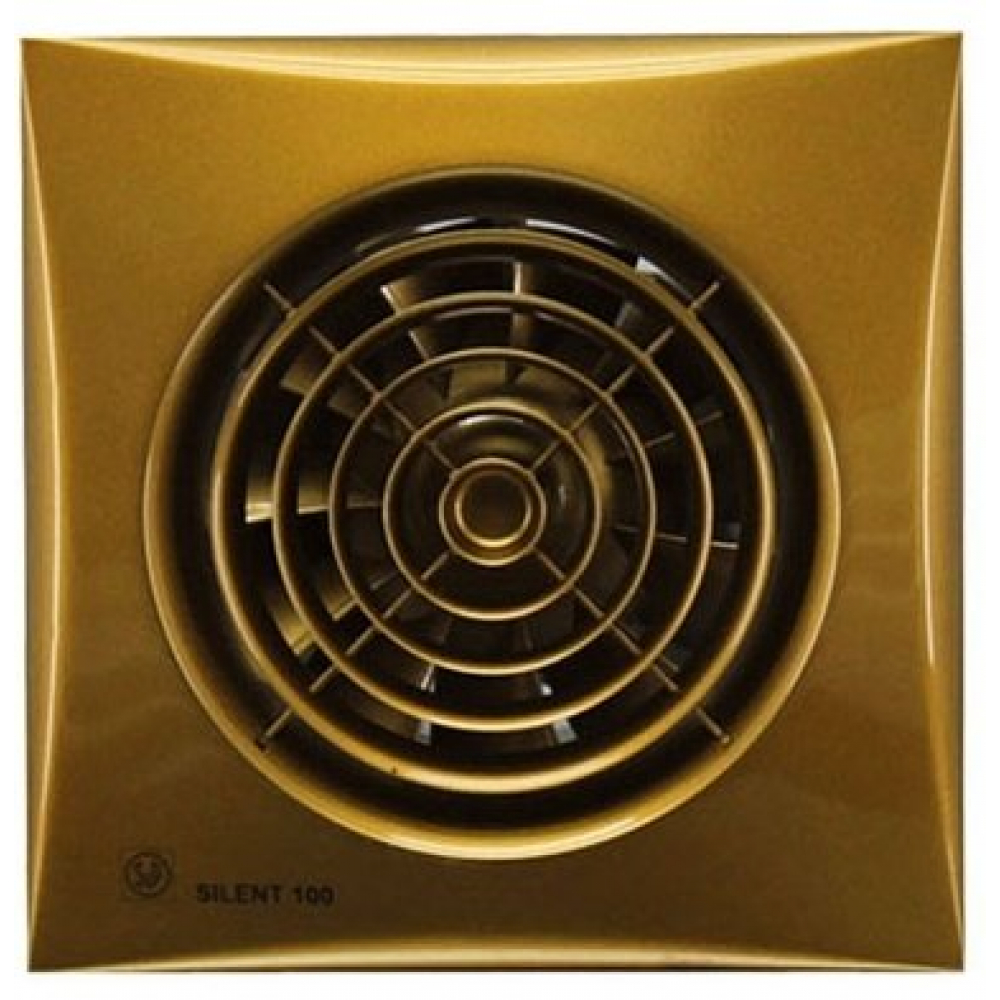 Вытяжной вентилятор настенный Soler&Palau Silent-100 CZ Gold (5210604300)