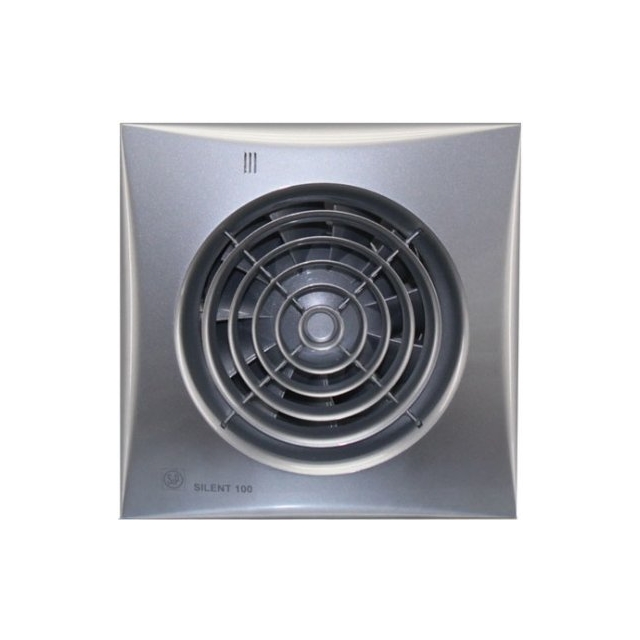 Вытяжной вентилятор настенный Soler&amp;Palau Silent-100 CZ Silver (5210415500)