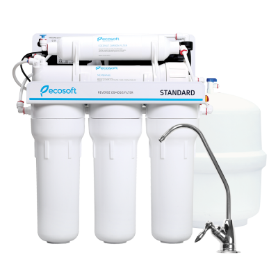 Фильтр обратного осмоса Ecosoft Standard 5-50P (MO550PECOSTD) с помпой