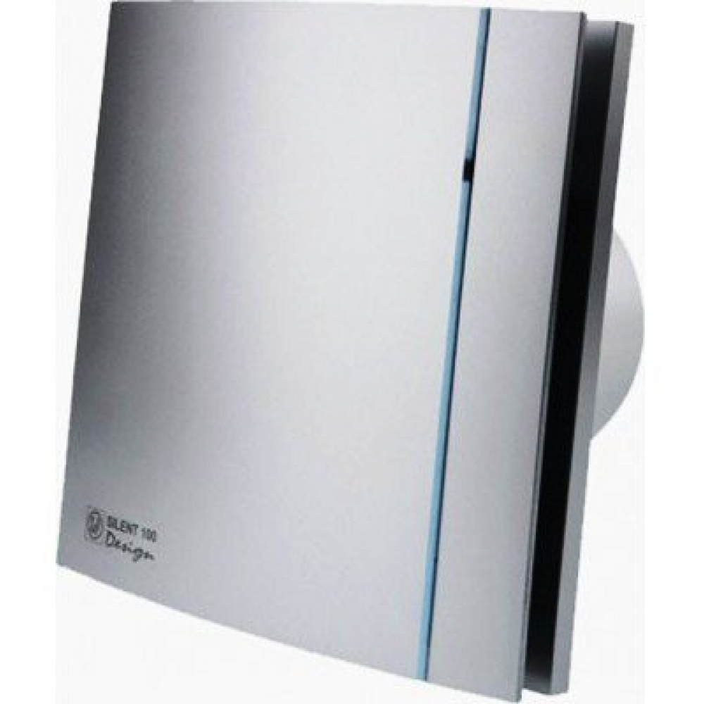 Вытяжной вентилятор настенный Soler&Palau Silent-100 CZ Silver Design (5210602600)