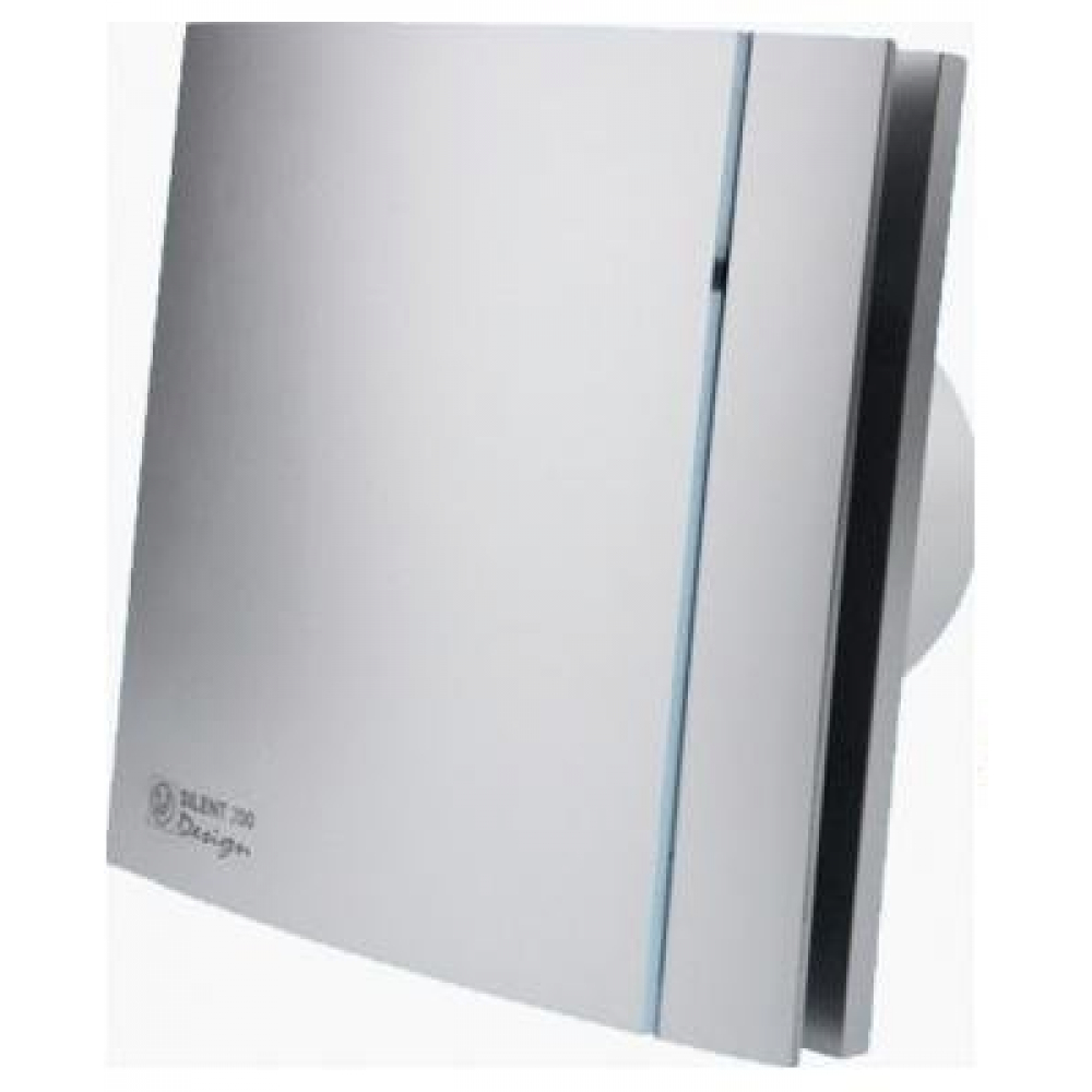 Вытяжной вентилятор настенный Soler&Palau Silent-200 CZ Silver Design - 3C (5210605900)